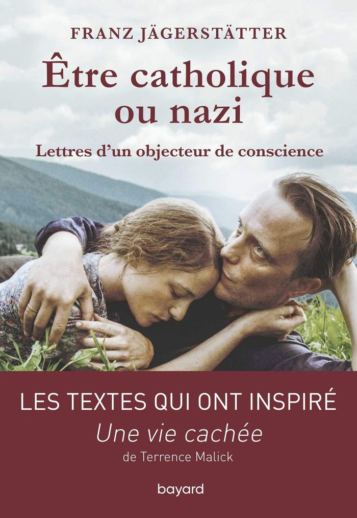 Couverture du livre « ETRE CATHOLIQUE OU NAZI » de Franz Jagerstatter, librairie Les Contes Infusés à Corte