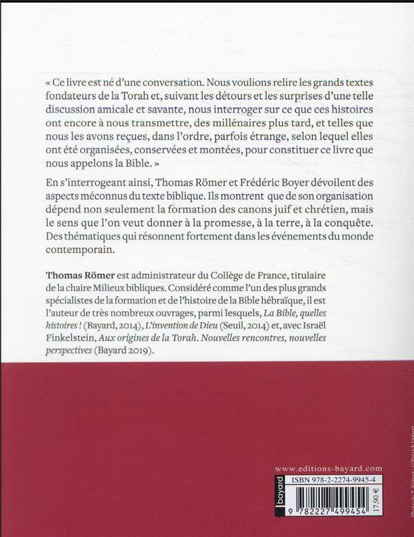 Quatrième de couverture de « Une Bible peut en cacher une autre : le conflit des récits »