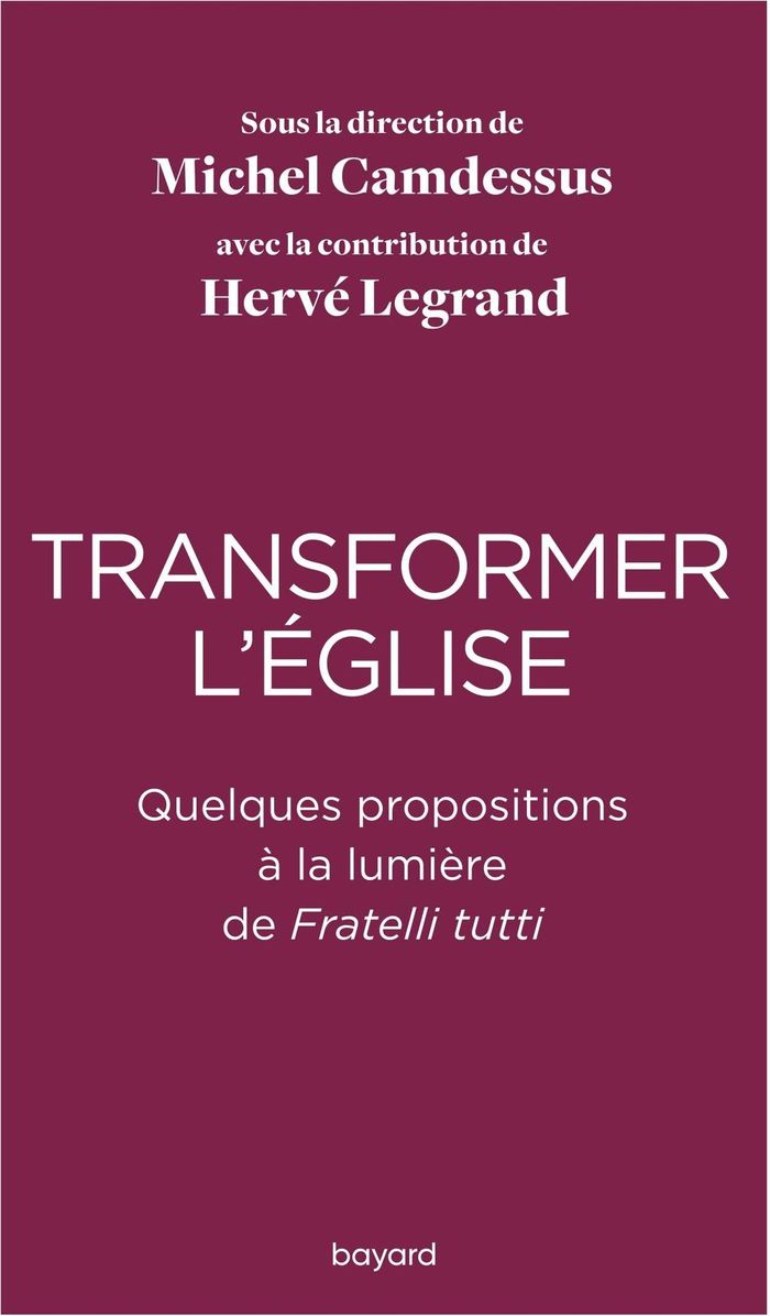 Couverture du livre « TRANSFORMER L'EGLISE », librairie Les Contes Infusés à Corte