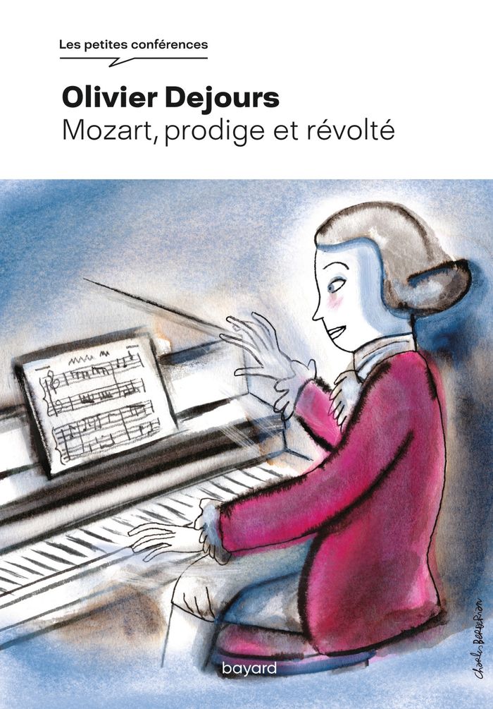 Couverture du livre « Mozart, prodige et révolté » de Olivier Dejours, librairie Les Contes Infusés à Corte