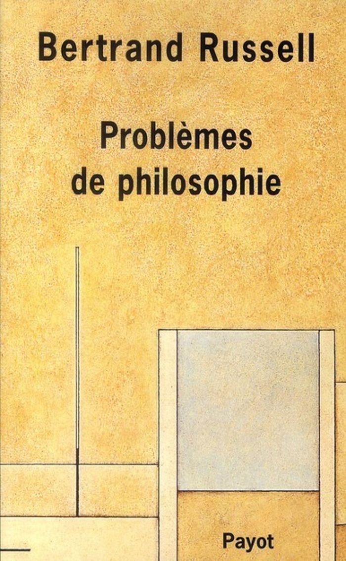 Couverture du livre « PROBLEMES DE PHILOSOPHIE » de Russell/rivenc, librairie Les Contes Infusés à Corte