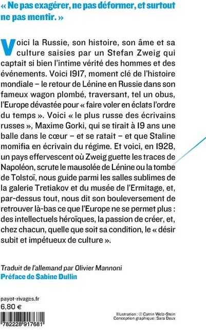 Quatrième de couverture de « Le wagon plombé »