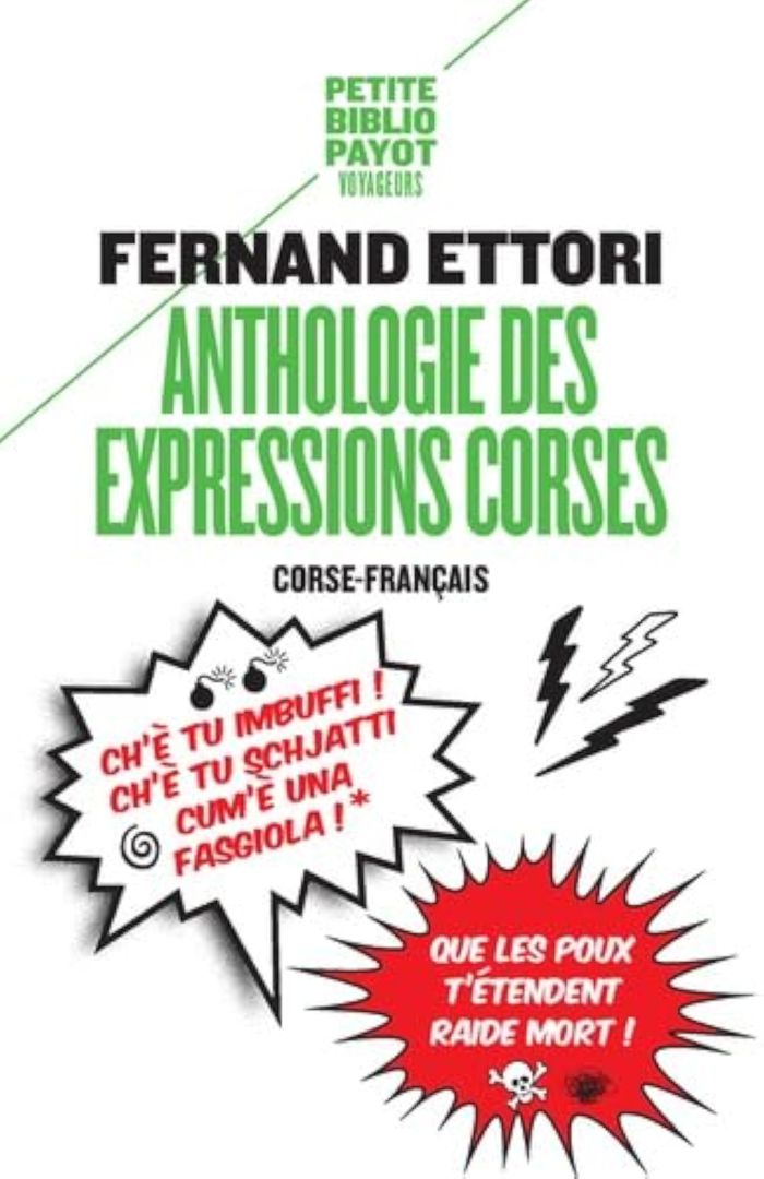 Couverture : ANTHOLOGIE DES EXPRESSIONS CORSES