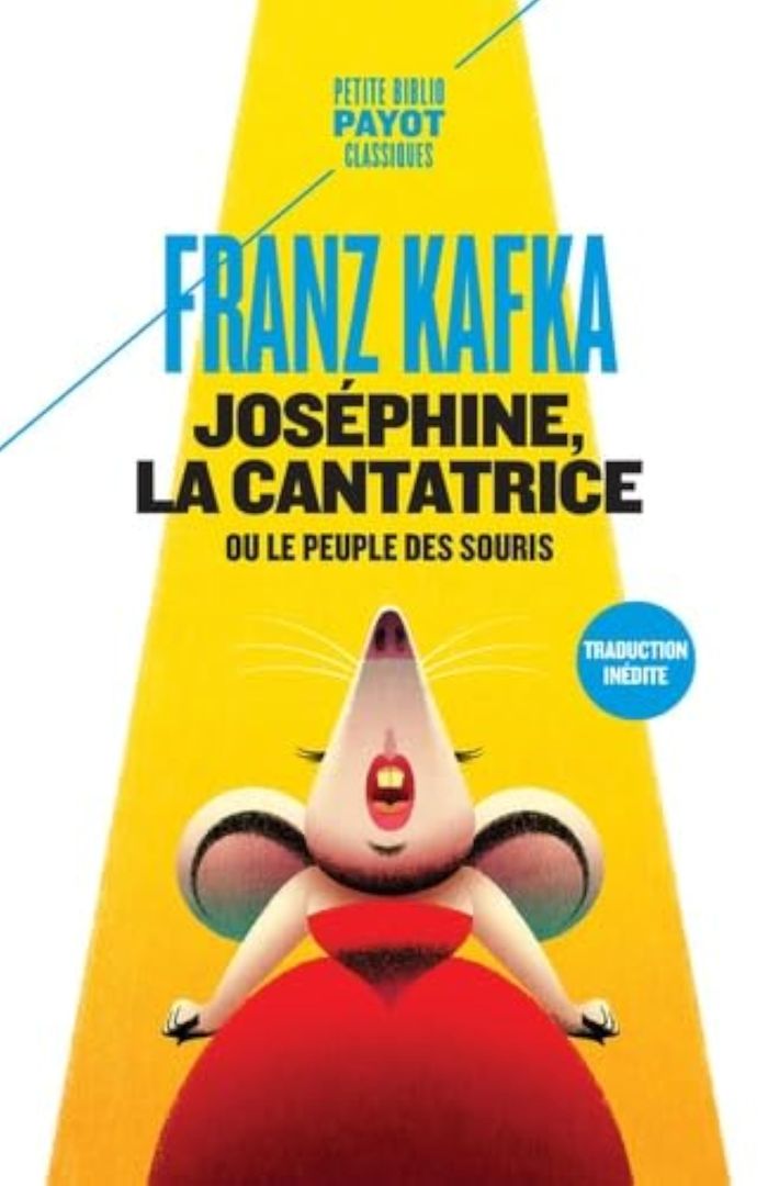 Couverture du livre « Joséphine, la cantatrice : ou le peuple des souris » de Franz Kafka, librairie Les Contes Infusés à Corte