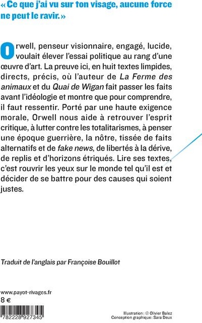 Quatrième de couverture de « Sur le nationalisme : et autres textes »