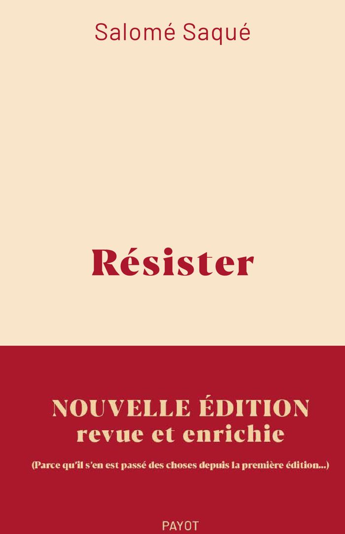 Couverture du livre « RESISTER - EDITION 2026 » de Salome Saque, librairie Les Contes Infusés à Corte
