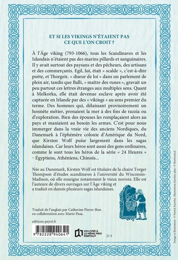 Quatrième de couverture de « 24 heures chez les Vikings »