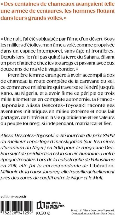 Quatrième de couverture de « La caravanière »
