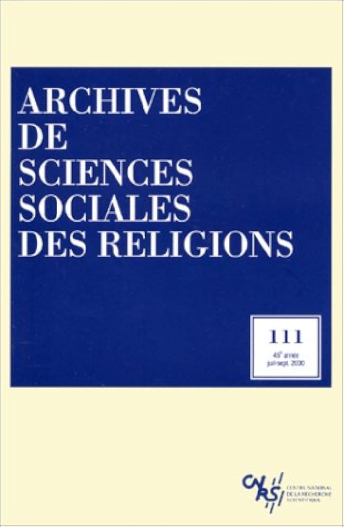 Couverture du livre « ARCHIVES DE SCIENCES SOCIALES DES RELIGIONS 111 - DES FORMES » de Coll, librairie Les Contes Infusés à Corte