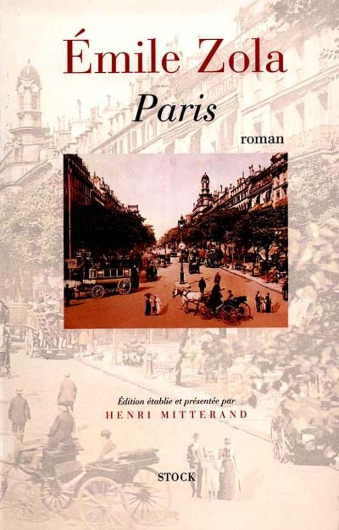 Couverture du livre « PARIS TOME 1 » de Emile Zola, librairie Les Contes Infusés à Corte