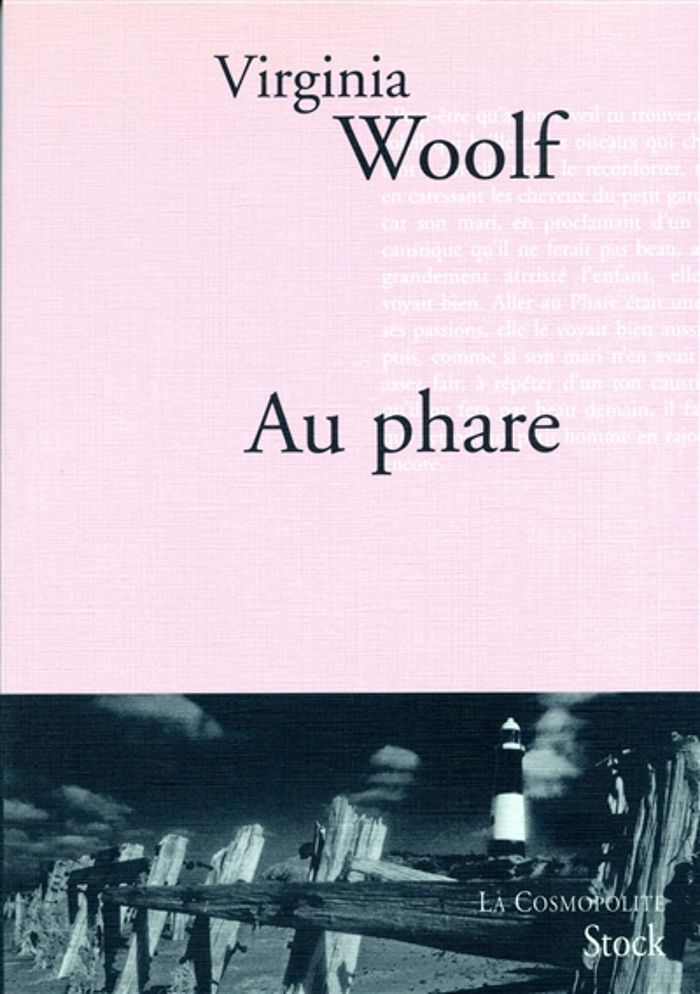 Couverture du livre « Au phare : roman » de Virginia Woolf, librairie Les Contes Infusés à Corte