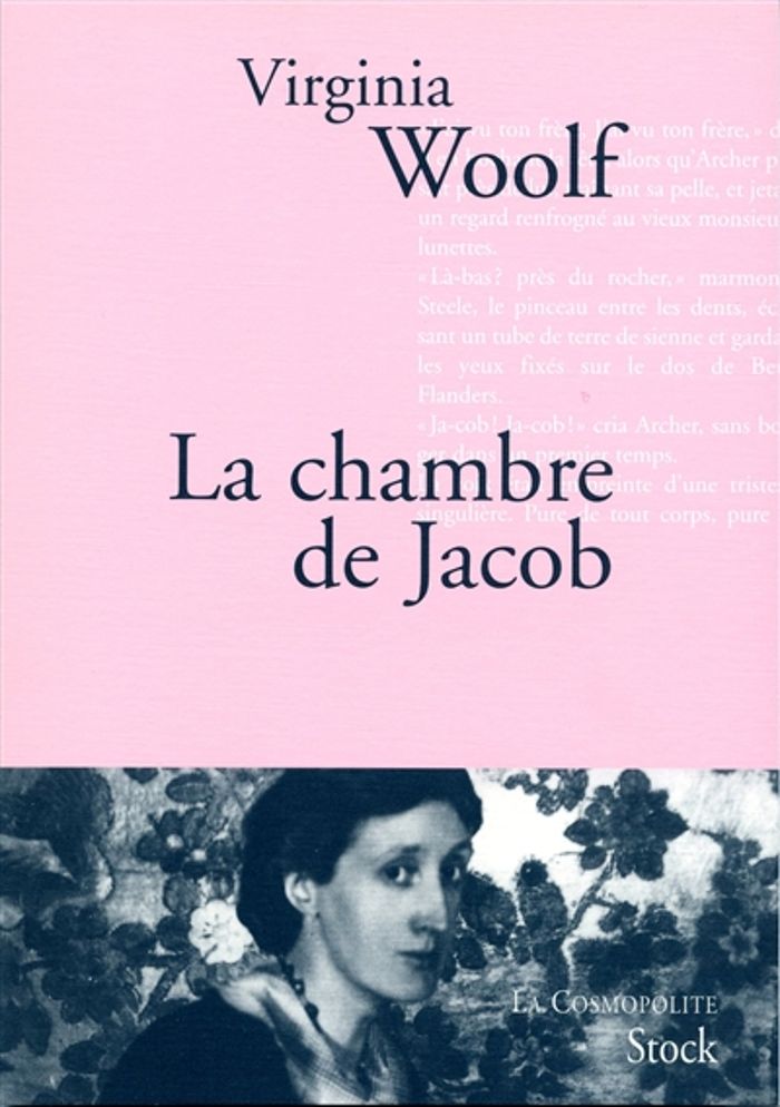 Couverture du livre « La chambre de Jacob : roman » de Virginia Woolf, librairie Les Contes Infusés à Corte
