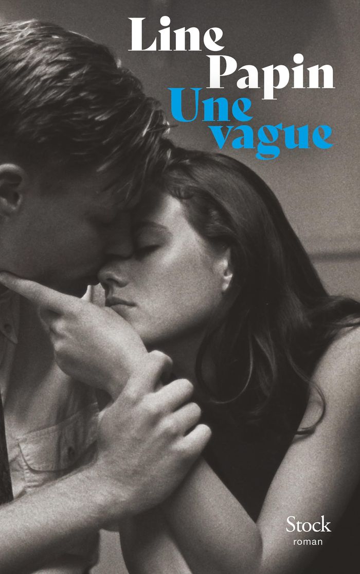 Couverture du livre « Une vague : roman » de Line Papin, librairie Les Contes Infusés à Corte