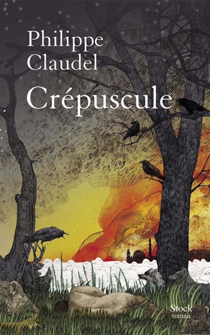 Couverture du livre « Crépuscule : roman » de Philippe Claudel, librairie Les Contes Infusés à Corte