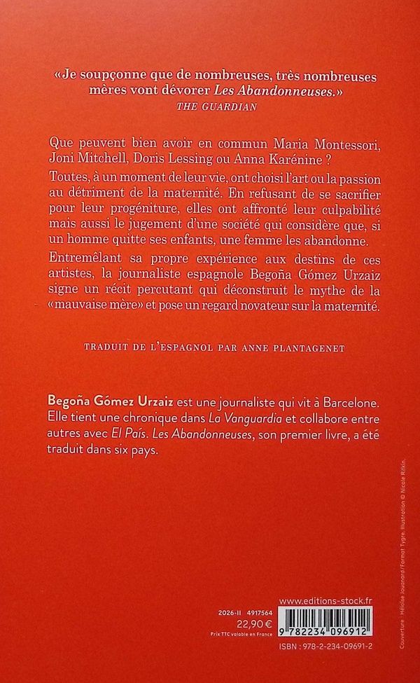 Quatrième de couverture de « Les abandonneuses »