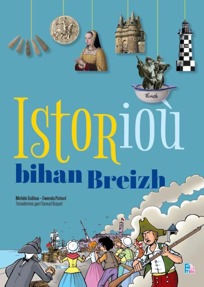 Couverture du livre « ISTORIOU BIHAN BREIZH » de Guilloux/pichard, librairie Les Contes Infusés à Corte