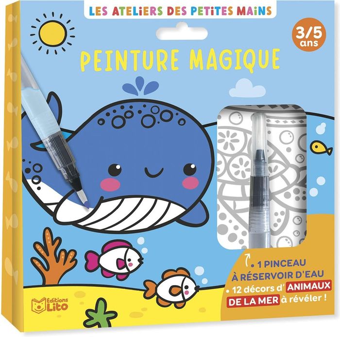 Couverture du livre « AT PETITES MAINS ANIMAUX MER » de Xxx, librairie Les Contes Infusés à Corte