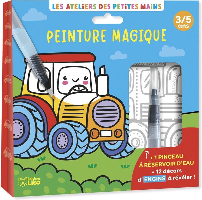 Couverture du livre « AT PETITES MAINS ENGIN VEHICUL » de Xxx, librairie Les Contes Infusés à Corte
