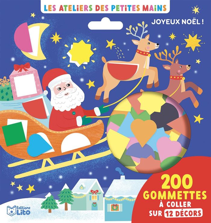 Couverture du livre « AT PETITES MAINS JOYEUX NOEL ! » de Xxx, librairie Les Contes Infusés à Corte
