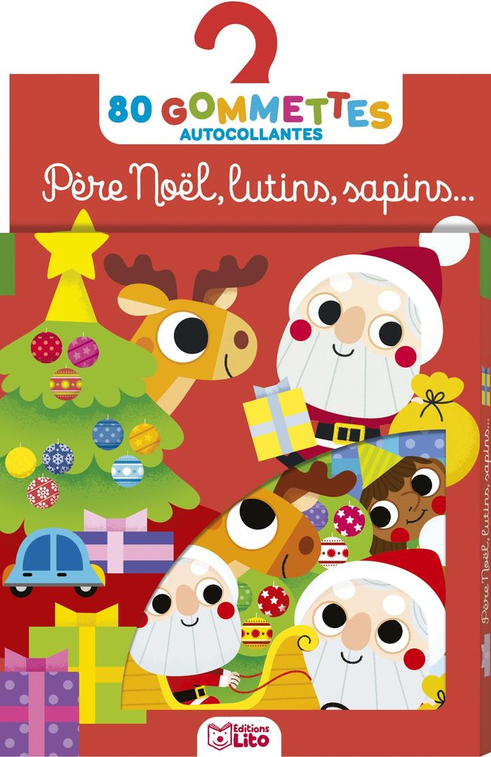 Couverture du livre « GOM LITO LE NOEL DU PERE NOEL » de Xxx, librairie Les Contes Infusés à Corte