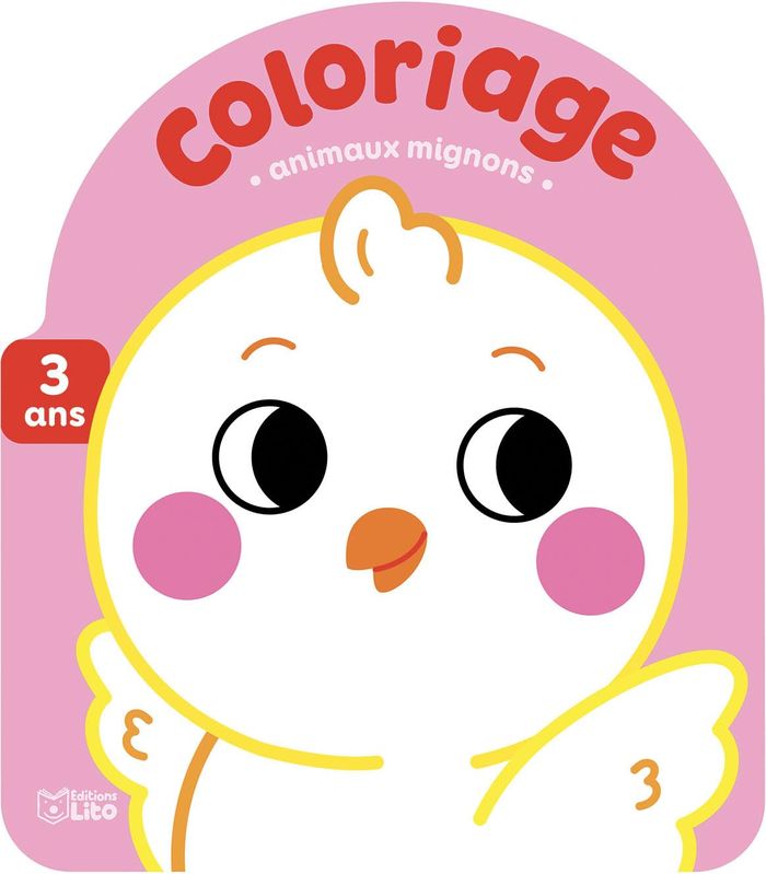 Couverture du livre « COLOR MIGNON LES ANIMAUX FERME » de Xxx, librairie Les Contes Infusés à Corte