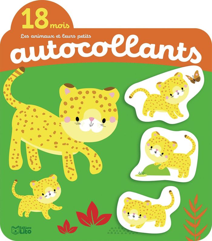 Couverture : ANIM EN AUTO 18 MOIS ANIMAUX