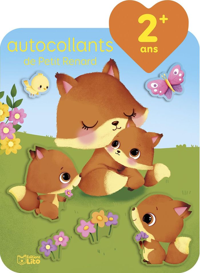 Couverture du livre « POUR GRANDIR AUTO PETIT RENARD » de Xxx, librairie Les Contes Infusés à Corte
