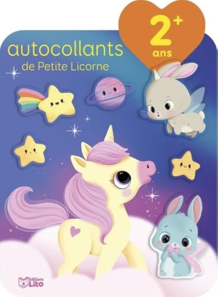 Couverture du livre « PR GRANDIR AUTO PETITE LICORNE » de Xxx, librairie Les Contes Infusés à Corte