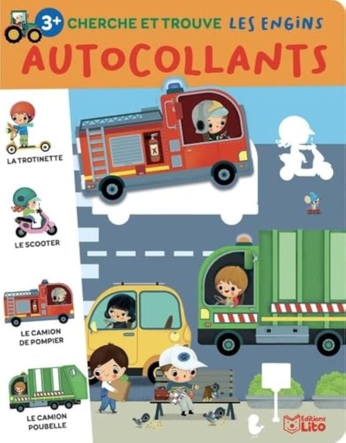 Couverture du livre « AUTO CHERCHE ET TROUVE LES ENG » de Xxx, librairie Les Contes Infusés à Corte