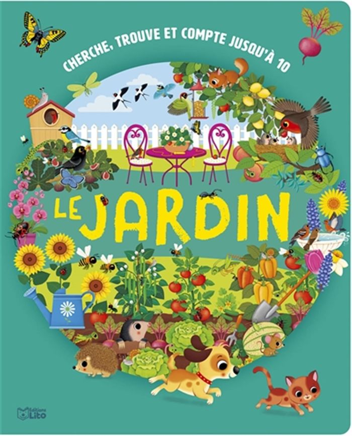 Couverture du livre « Le jardin » de Federica Iossa, librairie Les Contes Infusés à Corte