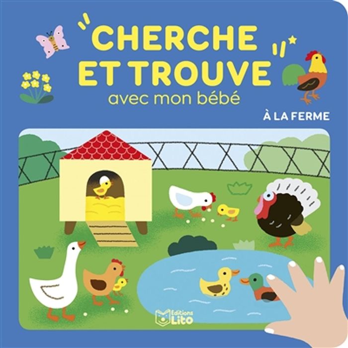 Couverture du livre « À la ferme » de Mélisande Luthringer, librairie Les Contes Infusés à Corte