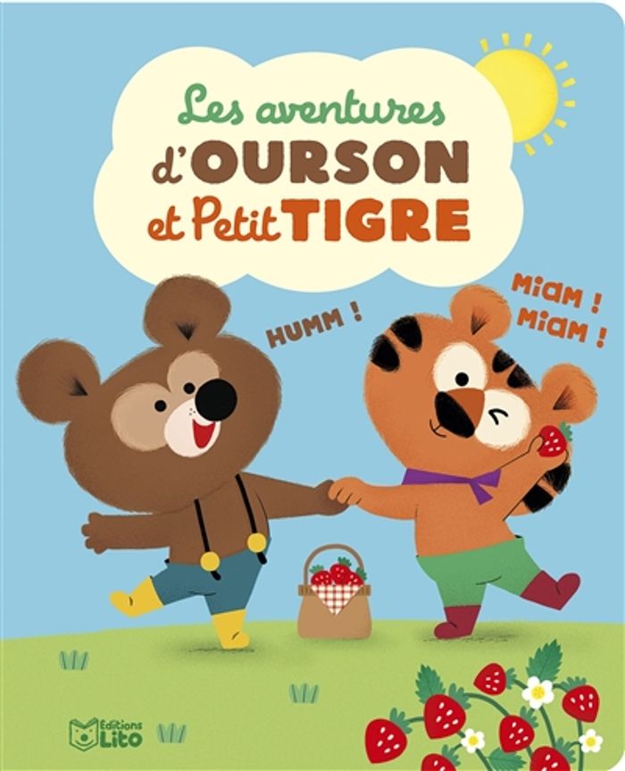 Couverture du livre « Les aventures d'Ourson et Petit Tigre » de Collectif, librairie Les Contes Infusés à Corte