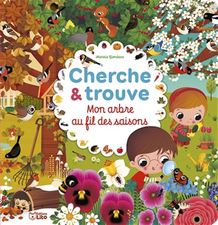 Couverture du livre « Mon arbre au fil des saisons », librairie Les Contes Infusés à Corte
