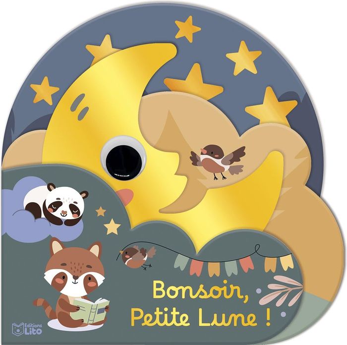 Couverture du livre « BONJOUR PETITE LUNE ! » de Xxx, librairie Les Contes Infusés à Corte