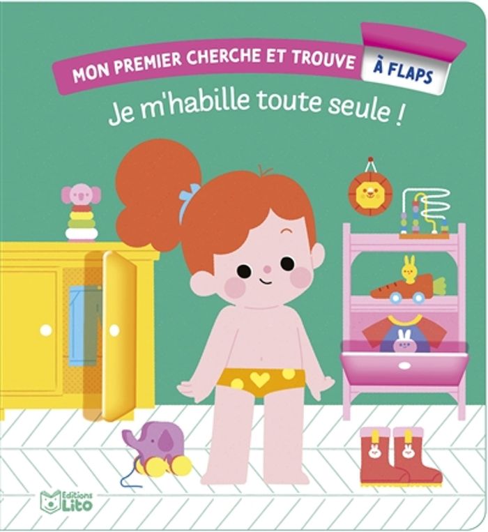 Couverture du livre « Je m'habille toute seule ! », librairie Les Contes Infusés à Corte