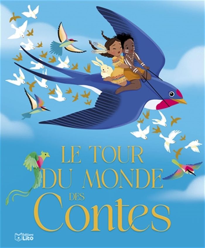Couverture du livre « Le tour du monde des contes » de Nadine Debertolis, librairie Les Contes Infusés à Corte