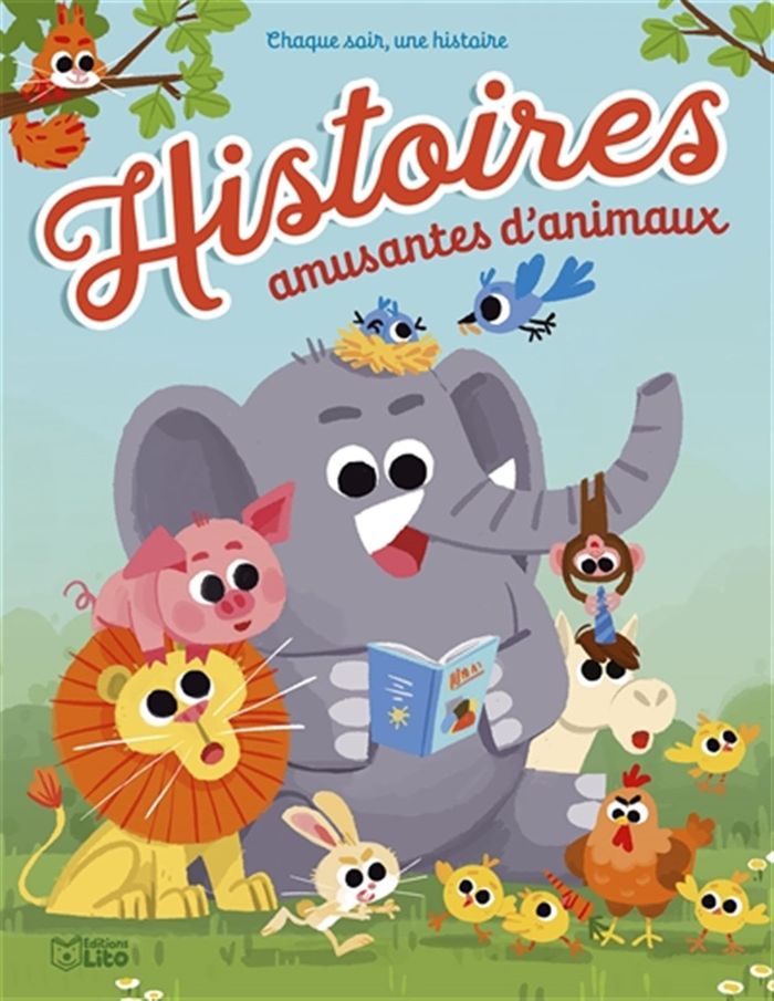 Couverture du livre « Histoires amusantes d'animaux » de Collectif, librairie Les Contes Infusés à Corte