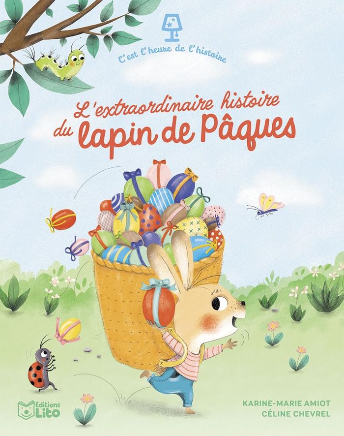 Couverture du livre « L'extraordinaire histoire du lapin de Pâques », librairie Les Contes Infusés à Corte