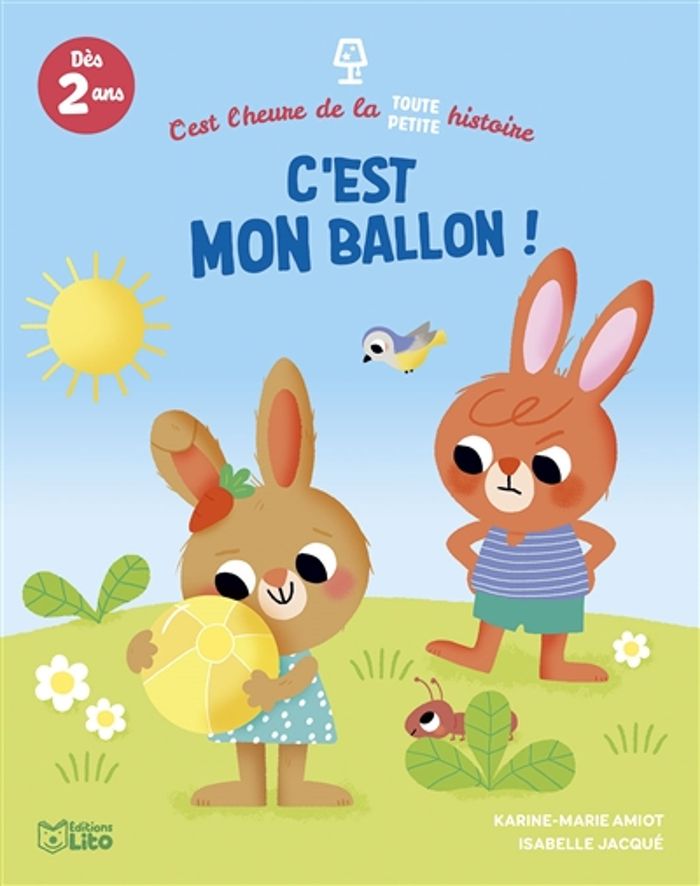 Couverture du livre « C'est mon ballon ! », librairie Les Contes Infusés à Corte