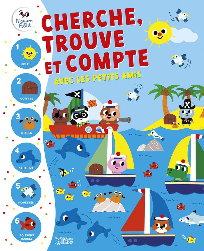 Couverture du livre « CHERCHE TROUVE COMPTE PETITS A » de Xxx, librairie Les Contes Infusés à Corte