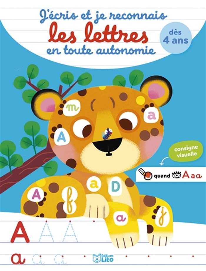 Couverture du livre « J'écris et je reconnais les lettres en toute autonomie », librairie Les Contes Infusés à Corte