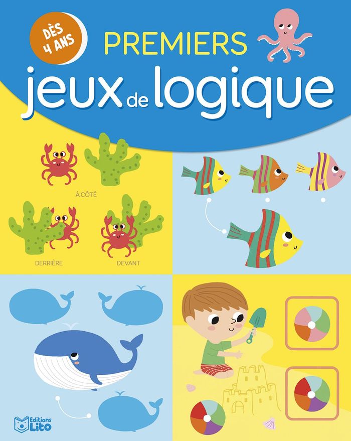 Couverture du livre « PREMIERS JEUX LOG A LA MER » de Xxx, librairie Les Contes Infusés à Corte