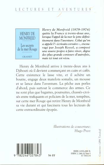 Quatrième de couverture de « LES SECRETS DE LA MER ROUGE »