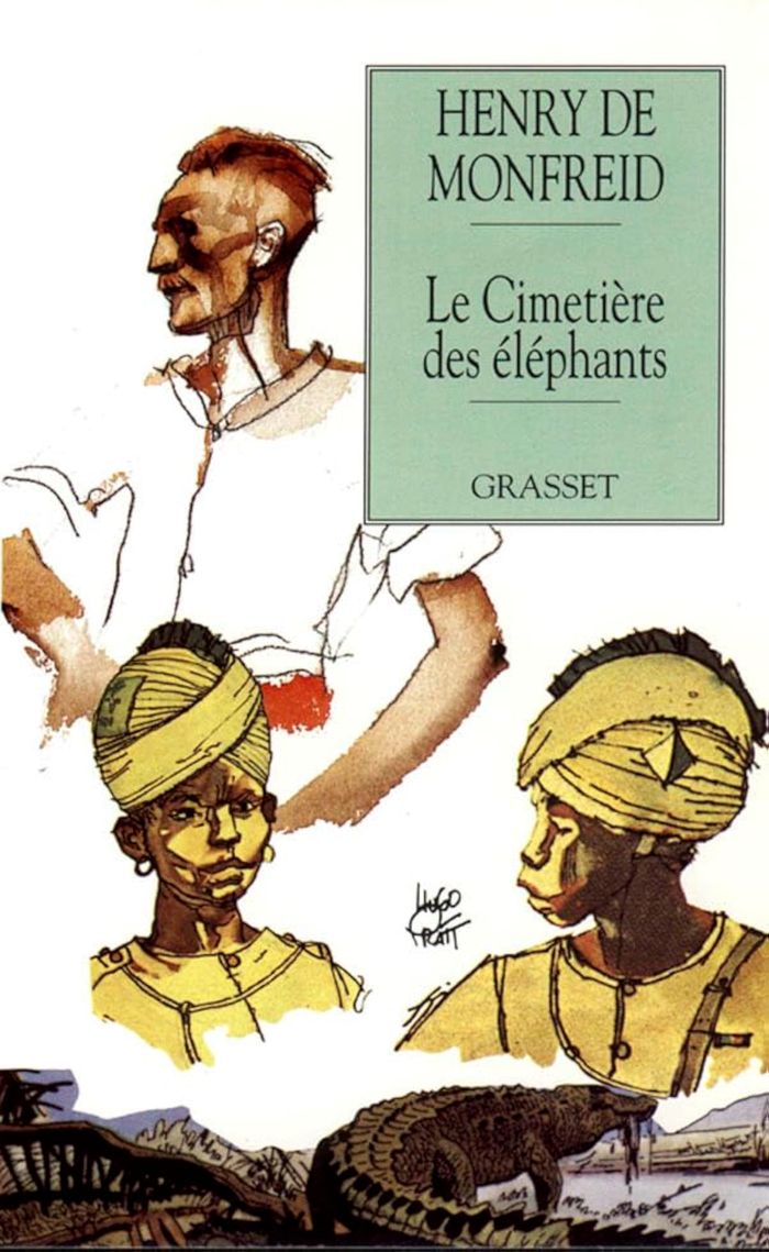 Couverture du livre « LE CIMETIERE DES ELEPHANTS » de Henry Monfreid, librairie Les Contes Infusés à Corte