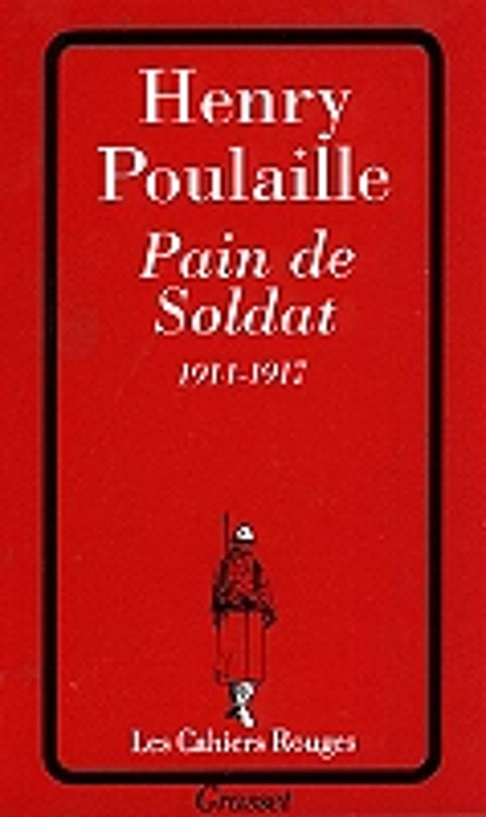 Couverture du livre « PAIN DE SOLDAT » de Henri Poulaille, librairie Les Contes Infusés à Corte