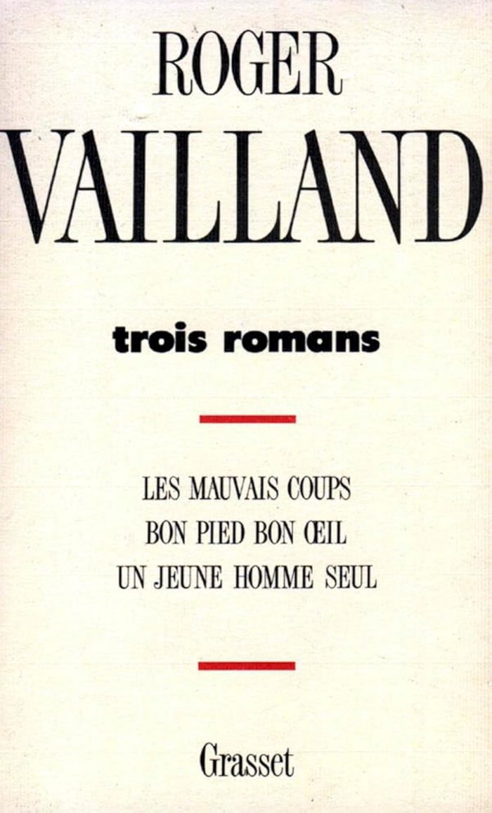 Couverture du livre « TROIS ROMANS » de Roger Vailland, librairie Les Contes Infusés à Corte