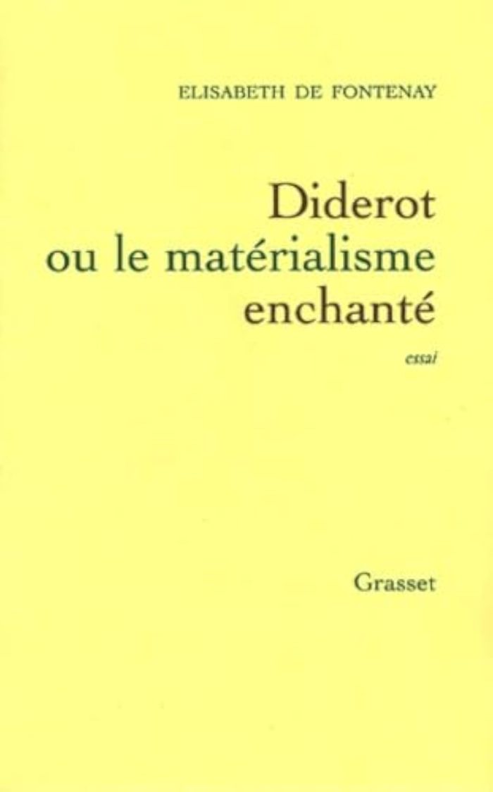 Couverture du livre « DIDEROT OU LE MATERIALISME ENCHANTE », librairie Les Contes Infusés à Corte