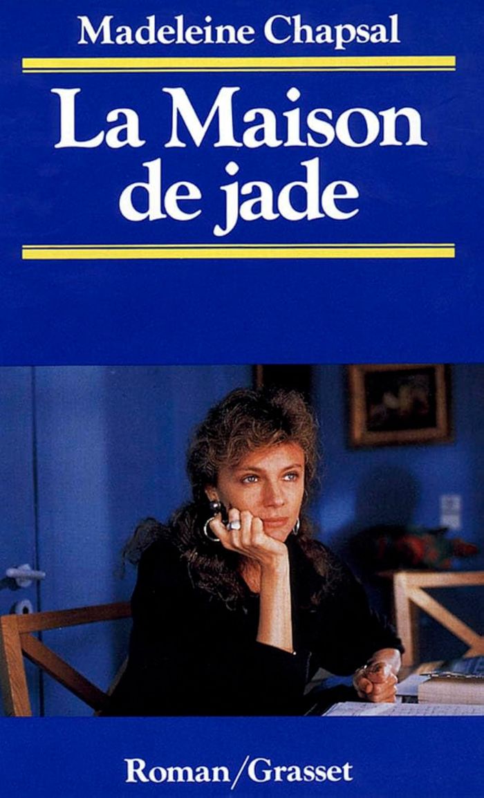 Couverture du livre « LA MAISON DE JADE » de Madeleine Chapsal, librairie Les Contes Infusés à Corte