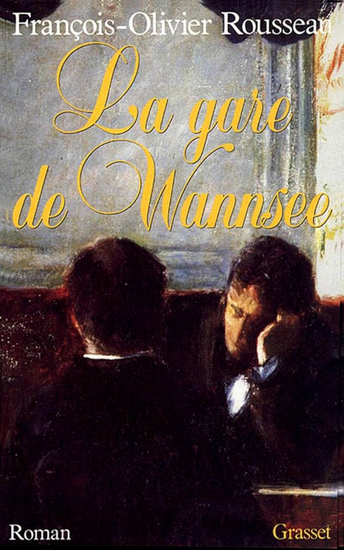 Couverture du livre « LA GARE DE WANNSEE » de F-O. Rousseau, librairie Les Contes Infusés à Corte