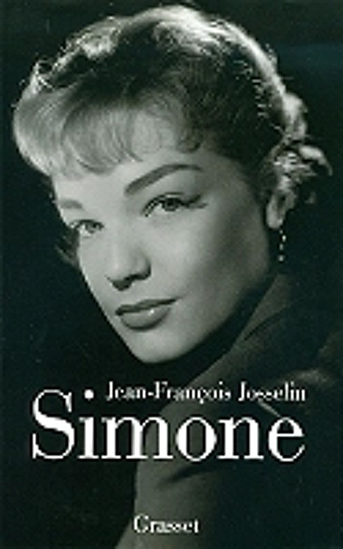 Couverture du livre « SIMONE SIGNORET » de J-F. Josselin, librairie Les Contes Infusés à Corte